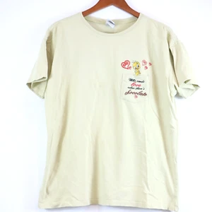 Vintage Warner Bros Studio Store Tweety Bird Looney Tunes Pocket Shirt Medium - Picture 1 of 6