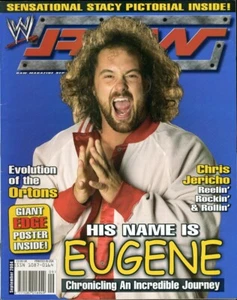 EUGENE WWE Raw Magazine September 2004 STACY KEIBLER/CHRIS JERICHO/RANDY ORTON - Picture 1 of 1