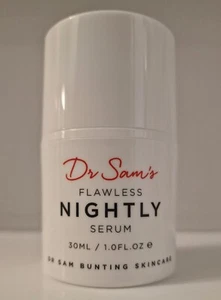 ~ NEW ~ Dr SAM'S FLAWLESS NIGHTLY 2% RETINOID SERUM 30ml FULL SIZE, RRP £48 - Picture 1 of 3