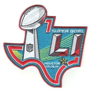 2017 NFL Super Bowl LI 51 Media Patch Atlanta Falcons New England Patriots - Picture 1 of 1