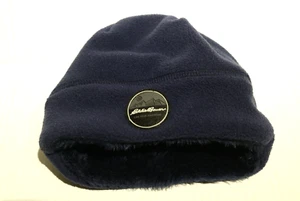 Eddie Bauer Kids Winter Navy Blue Beanie Hat Size M/L Pre-Owned  - Picture 1 of 5