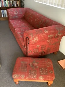 Beautiful Antique 1890’s -Frame, Restored Chesterfield Sofa - Picture 1 of 6