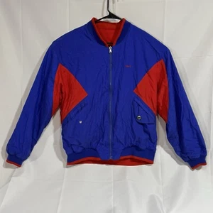 Vintage 90s Head Sportswear Colorblock Jacket Insulated Reversible Zip Men’s L - Picture 1 of 6