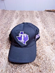Gorra deportiva ACU Abilene Christian University Texas Snapback negra bordada - Imagen 1 de 7