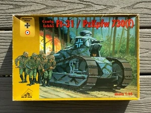 RPM 1/35 PZ.KPFW 730(f) / RENAULT FT 31 WW II LIGHT TANK (GERMAN & FRENCH MKGS) - Picture 1 of 8