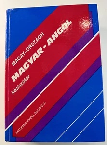 A CONCISE HUNGARIAN ENGLISH DICTIONARY By T. Magay & L. Orszagh - Hardcover - Picture 1 of 5