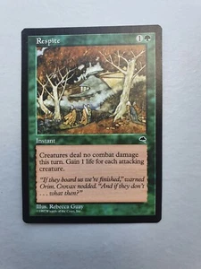 Respite, MTG Tempest (1997) Common Green Instant VNM  - Picture 1 of 2