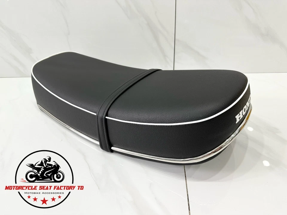 Dobradiça traseira de assento Honda CB450 1968-1971 aftermarket metal pan CB 450 K1-K4 selim. - Imagem 1 de 4