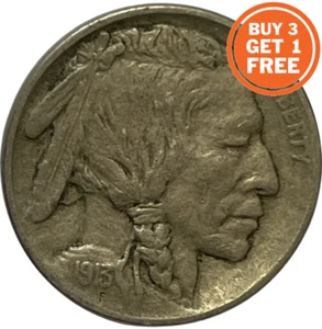 5 CENTS - BUFFALO NICKEL - USA - CHOICE OF DATE FROM 1913 - 1938 - Picture 1 of 2