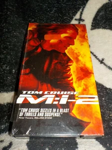 Misison Impossible 2 VHS Tape Open Shrink Tom Cruise John Woo Free Shipping - Imagen 1 de 2