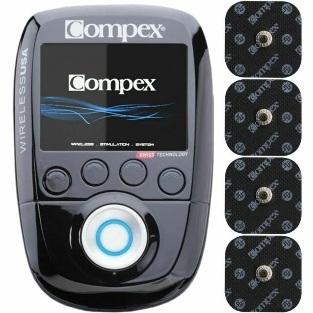 Compex 25331 Wireless USA 2.0 Muscle Stimulator with TENS Kit