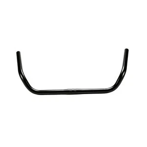 Ergotec Englisher Steel Bicycle Handlebars 25.4mm - 535mm - Black City/Trekking - Picture 1 of 7