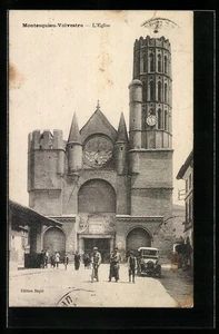 CPA Montesquieu-Volvestre, L´Eglise - Picture 1 of 2