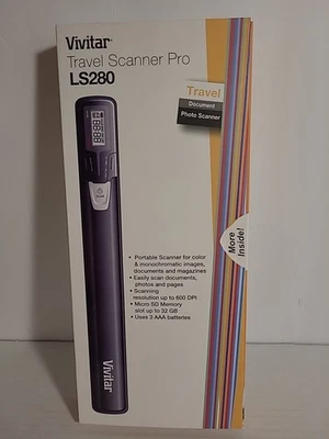 New Vivitar Travel Scanner Pro LS280 - Image 1 of 4