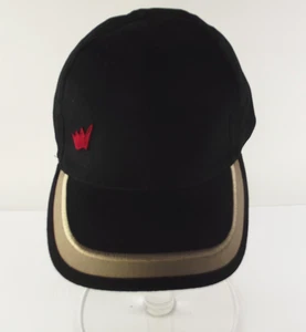 Burger King Red Crown Logo Black Adjustable Backstrap Hat Cap "RARE" - Picture 1 of 8