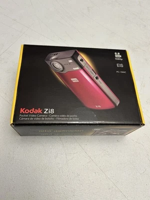 Kodak Zi8 Camcorder Black Compact HD Pocket Video Camera - Image 1 of 4