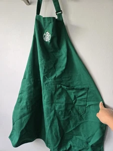 Starbucks Barista Apron Used Green - Picture 1 of 7