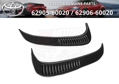 TOYOTA Genuine Land Cruiser 80 FJ80 Rear Louver Quarter Side Window Vent Set OEM - Imagem 1 de 4