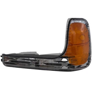 For 1999-2000 Yukon Front Left Corner Lights Amber & Clear Plastic 15763595 Q - Picture 1 of 5