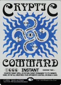 MTG Cryptic Command Secret Lair Drop Foil Sealed Promo Card Sealed - Picture 1 of 3