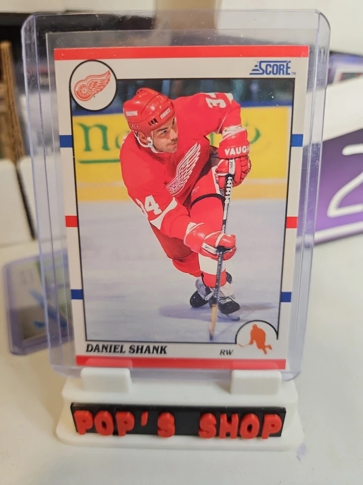 1990-91 Score - Daniel Shank #377 (RC) - Image 1 of 1