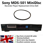 Replacement Drive Belt Fits Sony MDS-501 MiniDisc System + Cleaning Pad FREE P&P