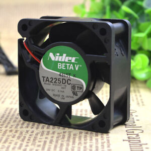 NIDEC TA225DC M33455-16 fan 12V 0.22A 60*60*25mm 2pin