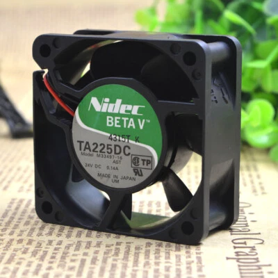 NIDEC TA225DC M33455-16 fan 12V 0.22A 60*60*25mm 2pin - Image 1 of 3