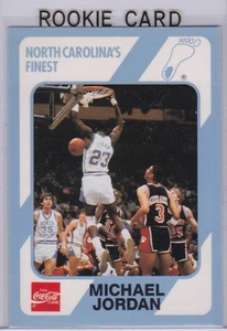 MICHAEL JORDAN ROOKIE KARTE North Carolinas feinster RC Coca-Cola BASKETBALL BULLEN - Bild 1 von 2