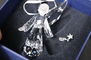 2008 Swarovski Annual ANGEL Christmas Ornament #0939734 REPAIR! - Picture 1 of 14