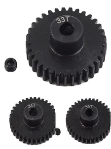 48 Pitch 48P Pinion Gear Set 33T 34T 35T For Traxxas 1/10 RC Car Truck Spur Gear - Picture 1 of 1
