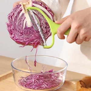 Green Cabbage Shredder,Vegetable Cutter Cabbage Slicer,Stainless Steel Fruit Veg - Picture 1 of 9
