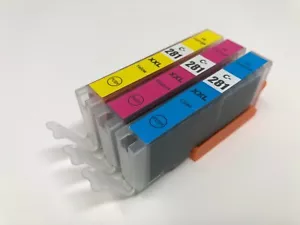 Cartucho de tinta de 3 colores CLI-281XXL para Canon TR-7500 7520 8500 8520 TS-6120 8120 - Imagen 1 de 5