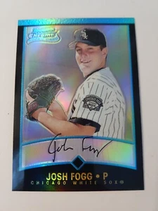 2001 Bowman Chrome Refractor JOSH FOGG Rookie #170 Chicago White Sox - Picture 1 of 2