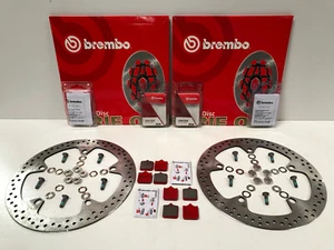 Brembo Bremsscheiben Beläge Schrauben Floater Bremse vorne BMW S 1000 R RR + ABS - Picture 1 of 6