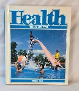 Health Focus On You 1984 Merrill Health Program 5th Grade Hardcover Textbook - Imagen 1 de 10