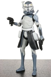 Figura de acción Star Wars Clone Wars fase II armadura COMMANDER WOLFFE 3,75" # 17  - Imagen 1 de 3