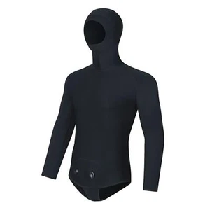 Men Wetsuit Top Swimsuit with Hood Women Diving Suit 3mm Neoprene Jacket for - Picture 1 of 27