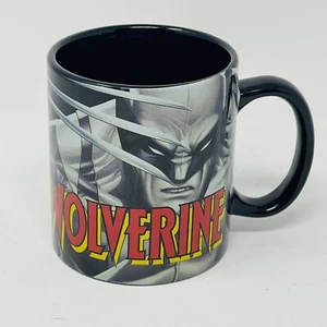 NEW Marvel Wolverine Ceramic Coffee Tea Mug Black Yellow Red - Picture 1 of 13