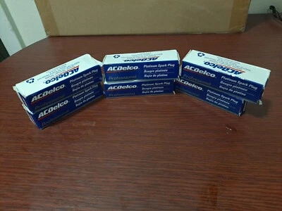 Lote de velas de ignição ouro platina dupla 41-814 Chevrolet Traverse ACDelco 2012 - Imagem 1 de 3