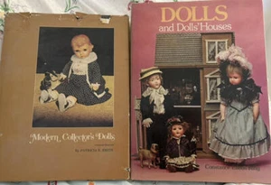 Vintage Modern Collector's Dolls & Dolls and Dolls' Houses 2 Hardcover Books - Picture 1 of 4