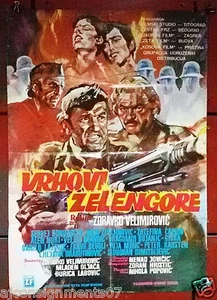  VRHOVI ZELENGORE (Sergey Bondarchuk) locandina film originale jugoslavo anni 70 - Foto 1 di 1