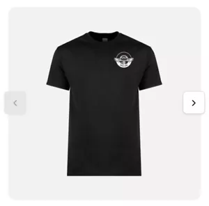 Outlaw Spray Guns Black Mens Crew Neck T Shirt Unisex Gildan Size Extra Large - Picture 1 of 5