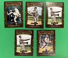 2011 TOPPS GYPSY QUEEN THE GREAT ONES INSERT LOT (5) RUTH, JOHNSON, YOUNG