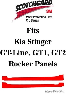 3M Scotchgard Paint Protection Film Pro Series Clear 2022 2023 Kia Stinger - Bild 1 von 3