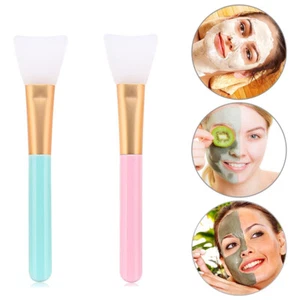 2pcs Silicone Facial Mask Brush Evenly Distribution Mud Applicator For Skin NF9 - Picture 1 of 5