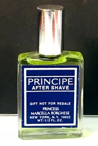 Vintage Princess Marcella Borghese PRINCIPE After Shave 1/2 Fl. Oz Rare 70s - Picture 1 of 3