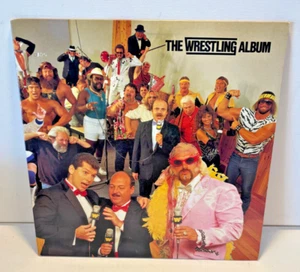 Vintage 1985 The Wrestling Album Vinyl Record - Picture 1 of 7