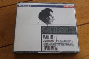ELIAHU INBAL - MAHLER SYMPHONY NO 8 (CD, 2 DISC) [NEW SEALED] - Picture 1 of 4
