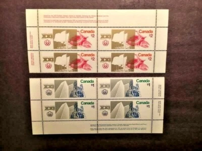 Canada #687-688,1976 $1/$2 Olympic Sites Stamps Montreal,Set Unused NH-FREE SHIP - Image 1 of 2